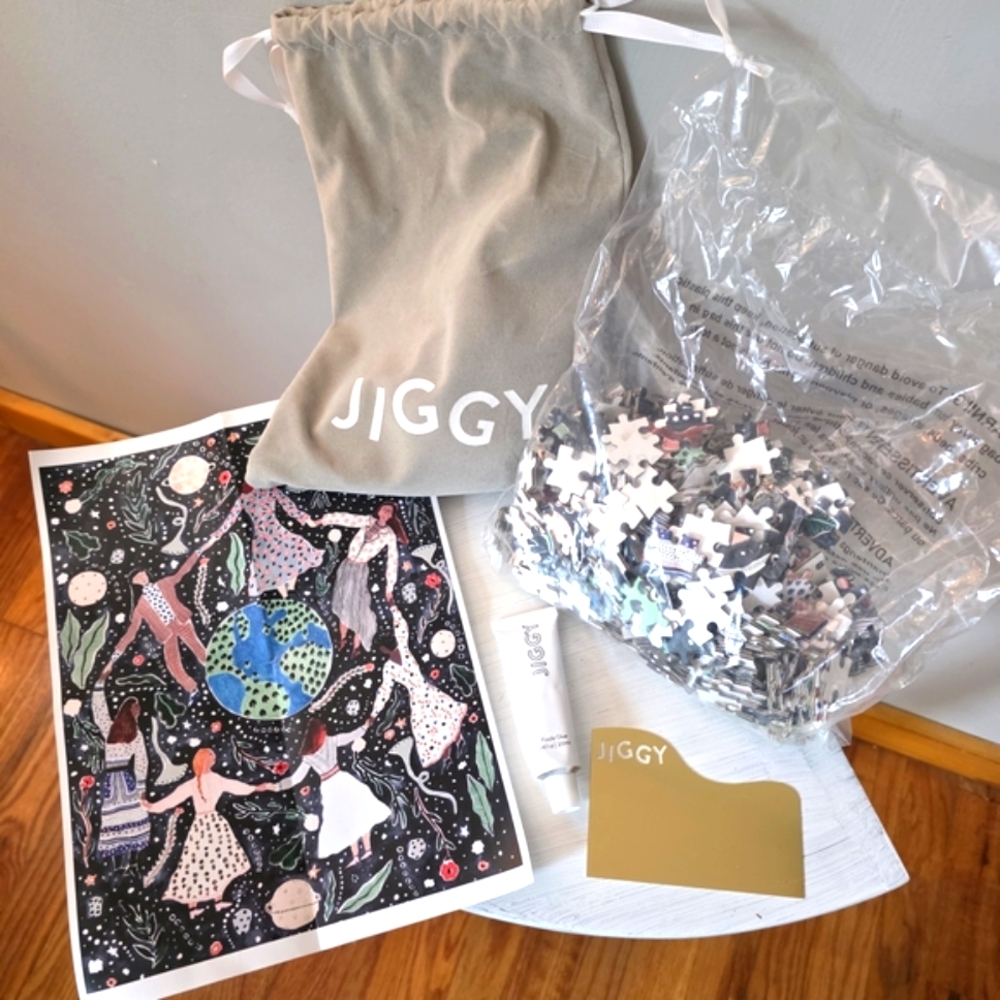 Jiggy 2-Pack 450-Piece Artful Luxury Puzzle Set (NWOT)